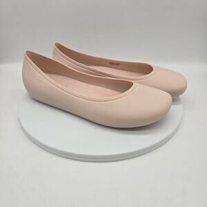 Crocs Brooklyn Slip-on Ballet Flat Shoes Comfort Lightweight Quartz Pink Size 10